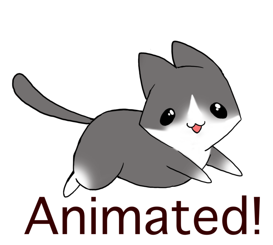 Anime Cat Animated Gif wallpapers - High quality mobile wallpaper 