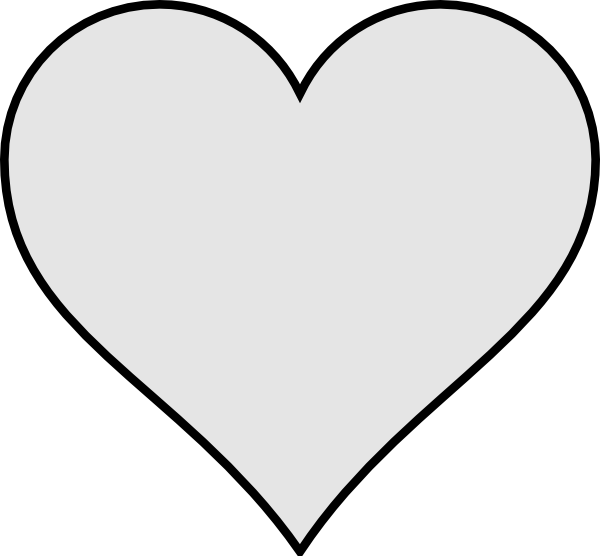 Image of i love text.black and white clip art with heart.-WK103689-Picxy