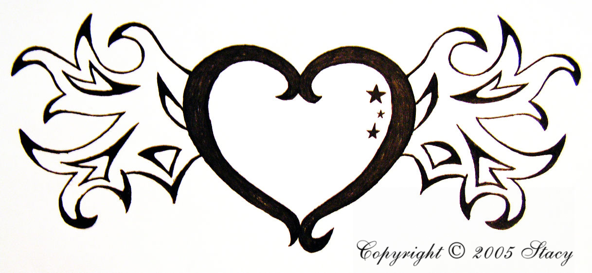 Pencil drawing of a heart | Love | drawn | art | design 