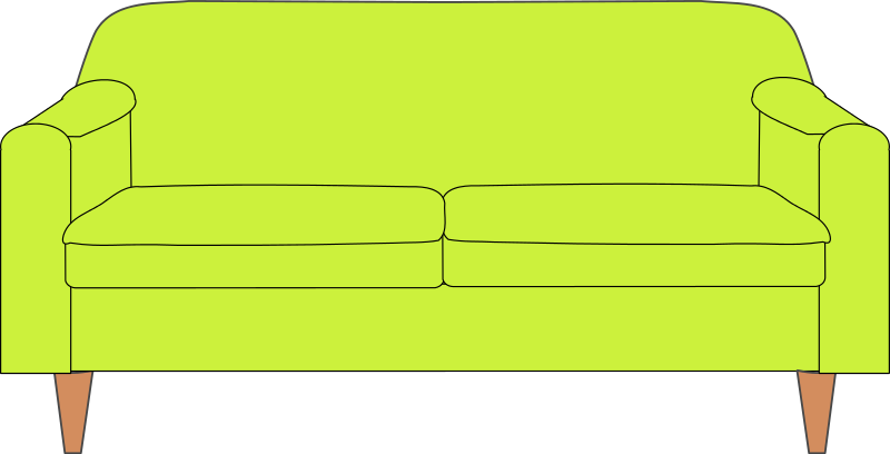 Free to Use  Public Domain Couch Clip Art