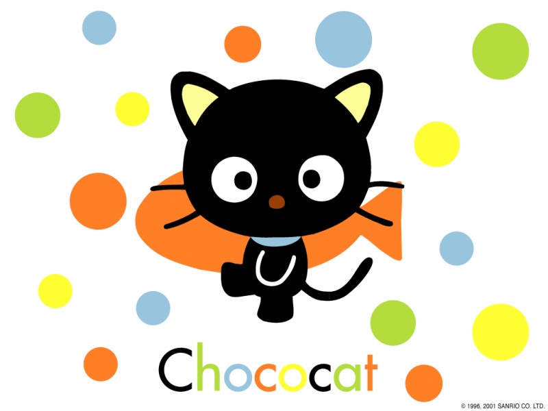 Chococat - Adorable Sanrio Character with Orange Fish | Official Art