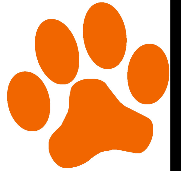 Dog Paw Print Outline Clip Art free image download - Clip Art Library