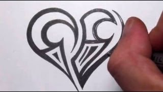 Easy Heart Drawings For Kids - Mari-Kiketi
