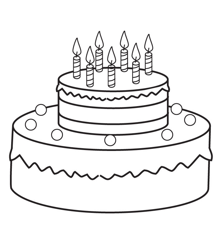 Printable Birthday Cake Topper Template | Hadley Designs