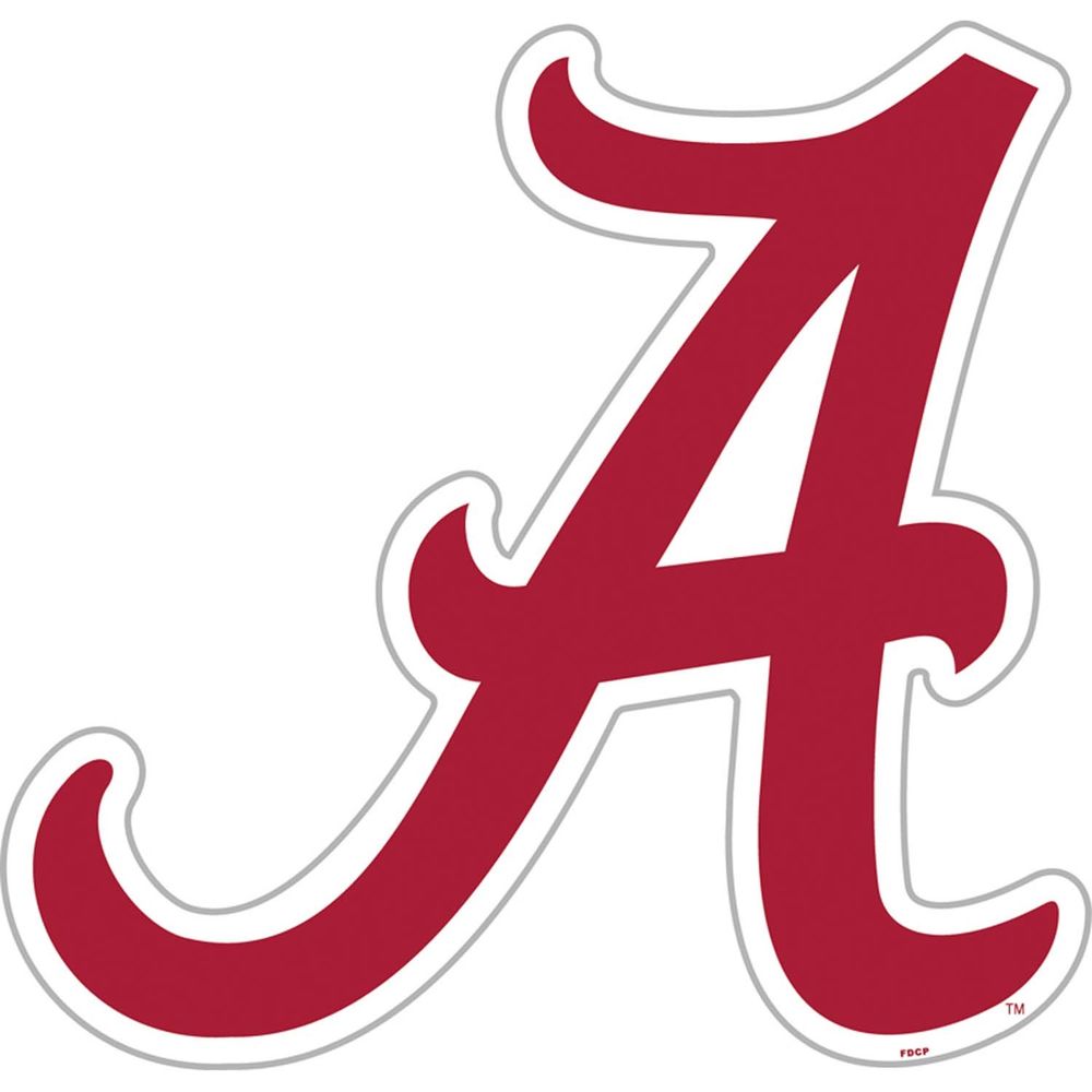 University of Alabama Crimson Tide Large Logo Cornhole Decals Set 