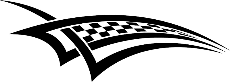 racing stripes flag