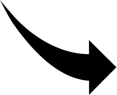 clipart arrows curved