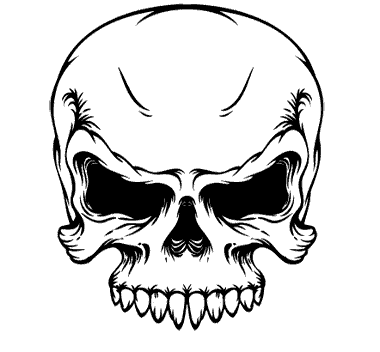 Skull vectors free download - gostscuba