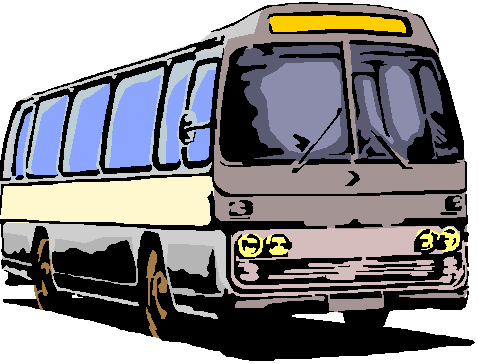 Classic City Bus Illustration - Public Transport Design