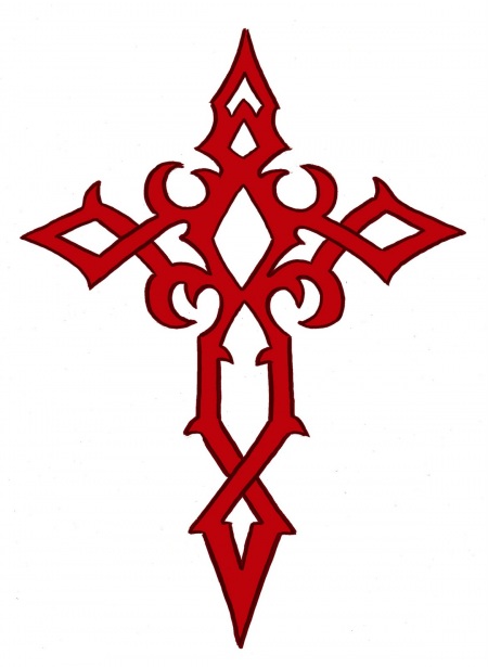 knights of templar cross tattoo - Clip Art Library
