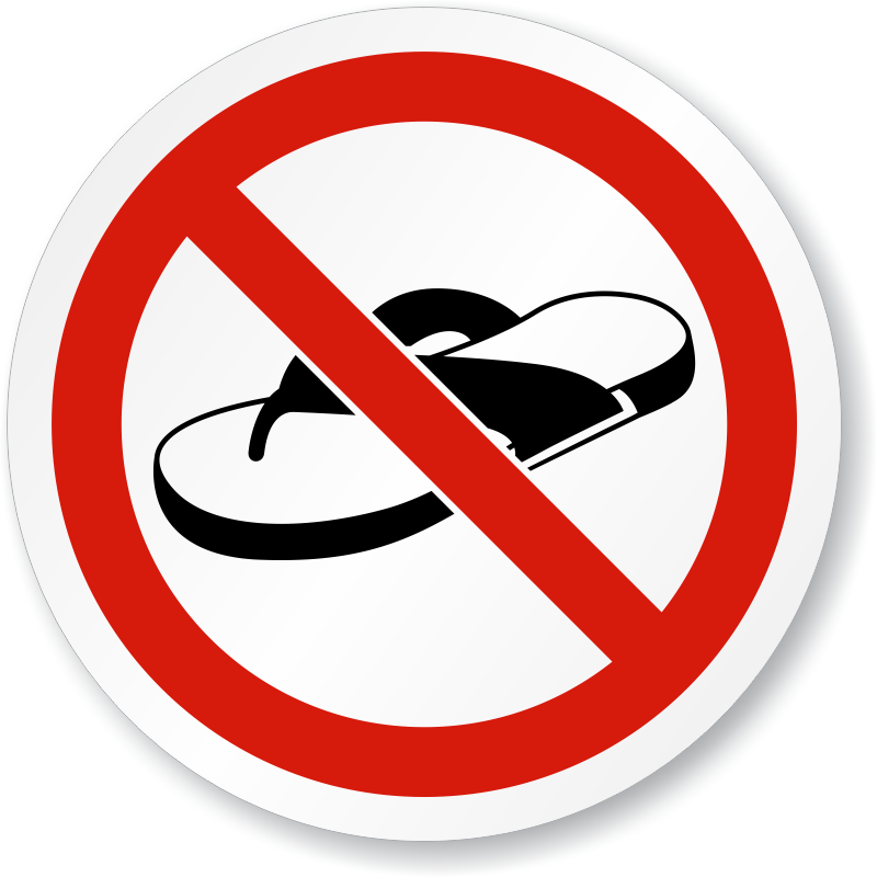 please leave your footwear outside posters - Clip Art Library