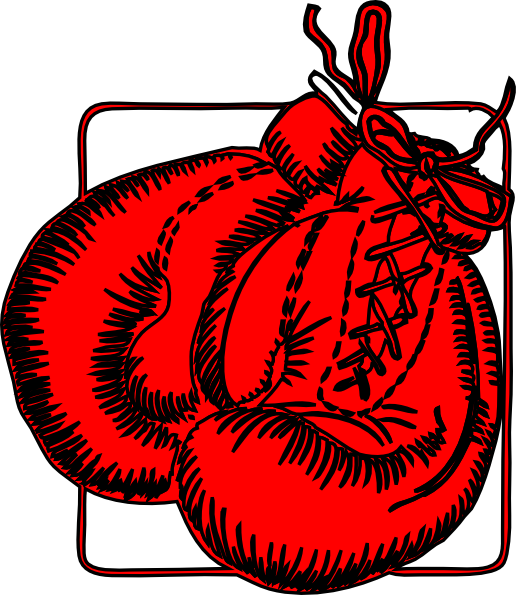 Boxing Gloves clip art - vector clip art online, royalty free 