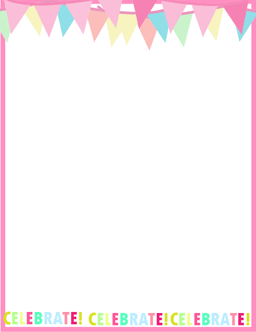 simple birthday background design - Clip Art Library