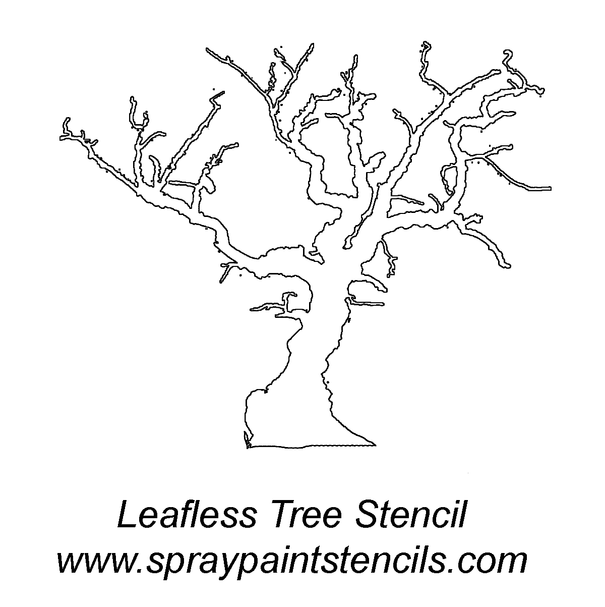 Tree Stencils Free Printable