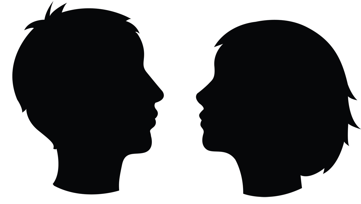 Woman Head Silhouette - Clipart library