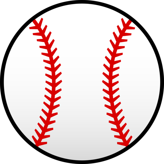 Baseball Clipart Black And White - Gallery