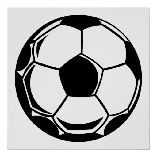 Black And White Soccer Ball Posters, Black And White Soccer Ball 