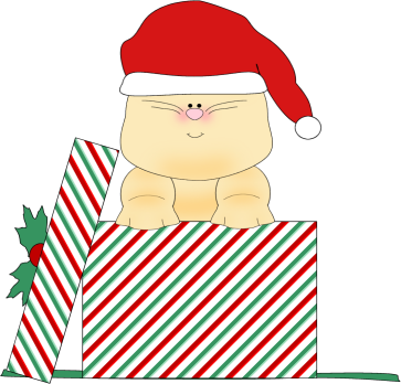 Christmas Cat Clip Art - Christmas Cat Image
