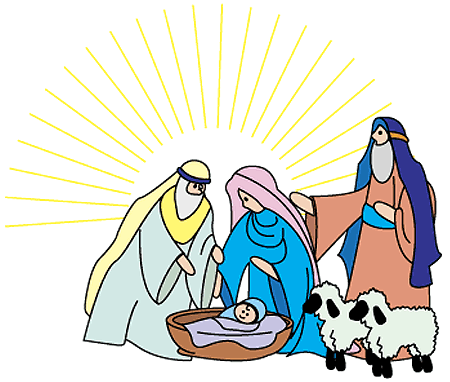 Christmas Clip Art Nativity - Clipart library