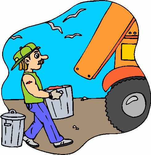 Related Pictures Garbage Truck Clip Art Item 3
