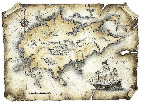 Free Pirate Map, Download Free Pirate Map png images, Free ClipArts on ...
