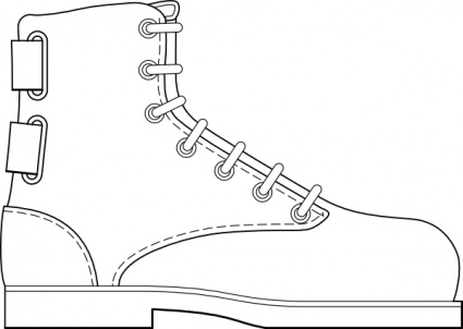Free Outline Of Shoe, Download Free Outline Of Shoe png images, Free ...