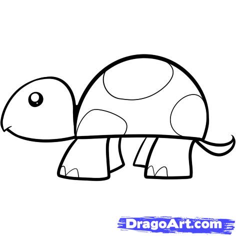 Vector illustration of Cartoon tortoise - Coloring book for kids Stock  Vector Image & Art - Alamy