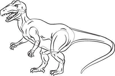 Dinosaur drawing hires stock photography and images  Alamy
