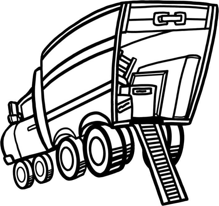 Picture Of A Moving Truck - Clipart library