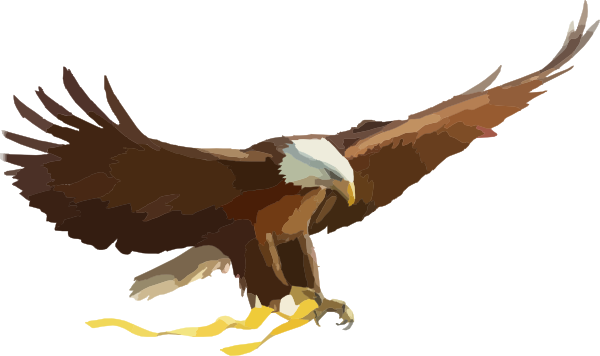 Soaring Eagle Large Clip Art at Clipart library - vector clip art online 