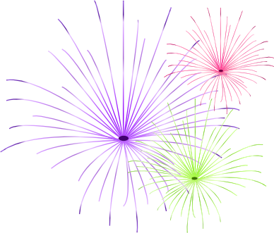 Fireworks Clipart White Background - Gallery