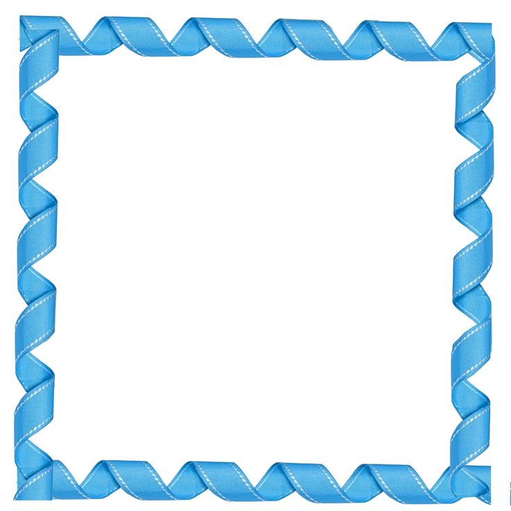 blue frame png | png-blue-curly-ribbon-borde.png | BORDERS | Clipart library