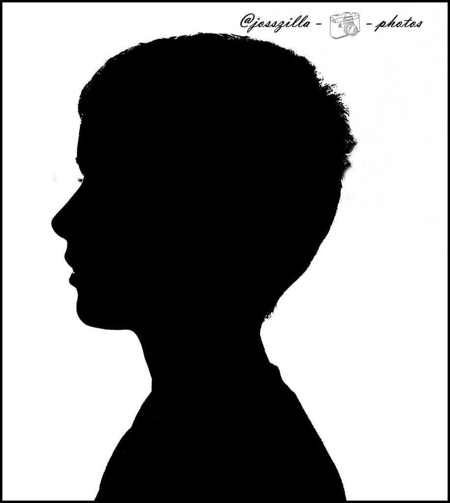 silhouette of a boy | Flickr - Photo Sharing!