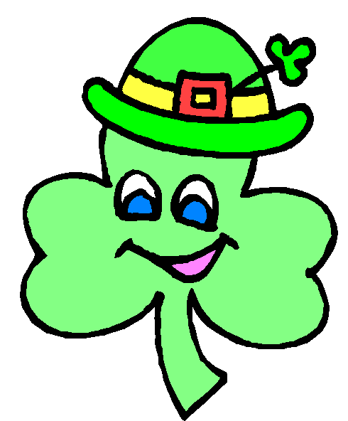 Free St Patricks Day Backgrounds Clipart - Public Domain Holiday 