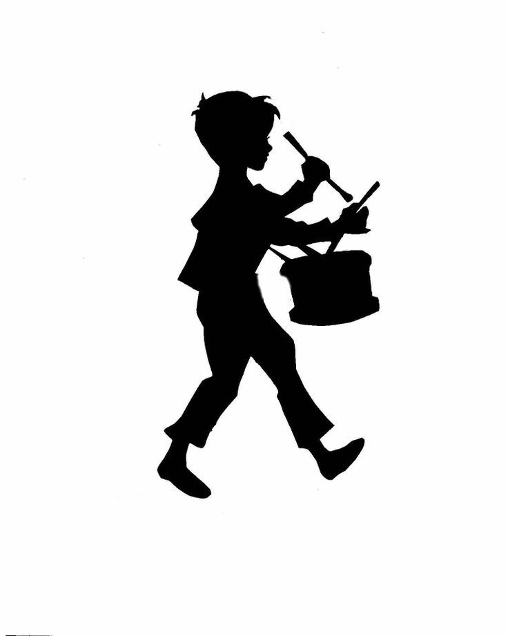 little drummer boy silhouette | Little Drummer Boy Of Mine | Clipart library