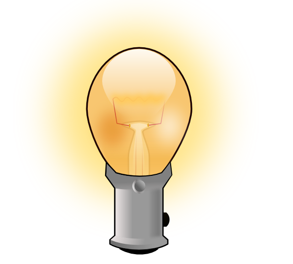 Light Bulb clip art - vector clip art online, royalty free 