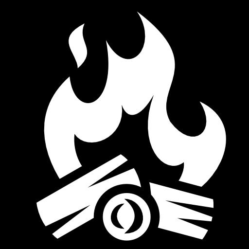 Abstract black-and-white logo featuring flowing organic shapes, stylized text, and dynamic curves suggesting creativity and motion.