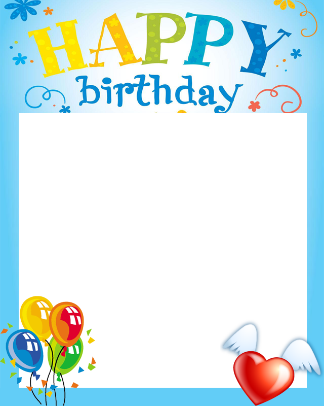 Free Birthday Frame, Download Free Birthday Frame png images, Free ClipArts  on Clipart Library