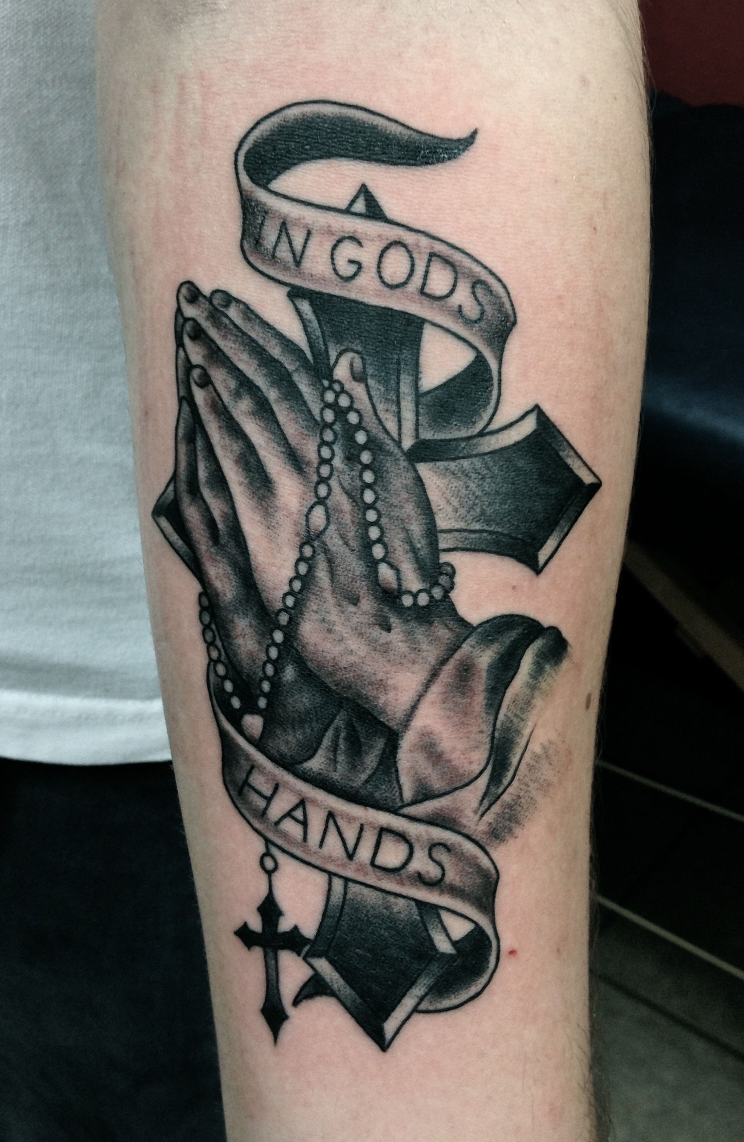The Lord's Prayer Tattoo