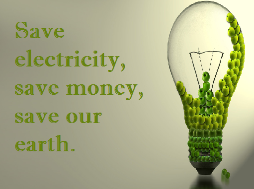 save electricity save environment