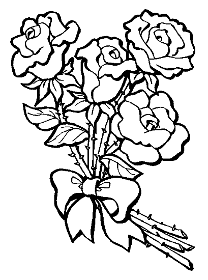 Red Roses Drawing - Clipart library