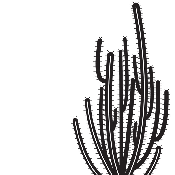 jagggy.tumblr.com: organ pipe cactus | cactus-illustrations | Pintere…
