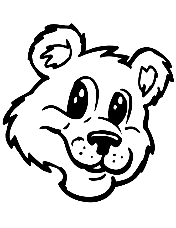 Vector Line Art Furious bear head. by bang ridus on Dribbble