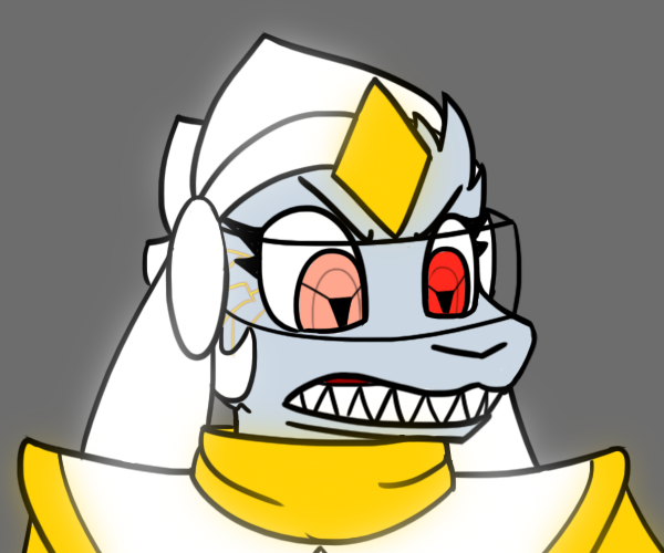 Fierce Reptilian Warrior Character Art - Digital Illustration
