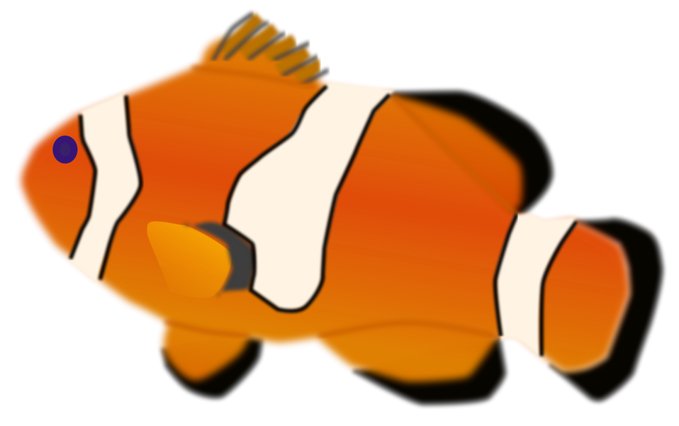 Free Stock Photos | Illustration of a orange fish | # 16752 