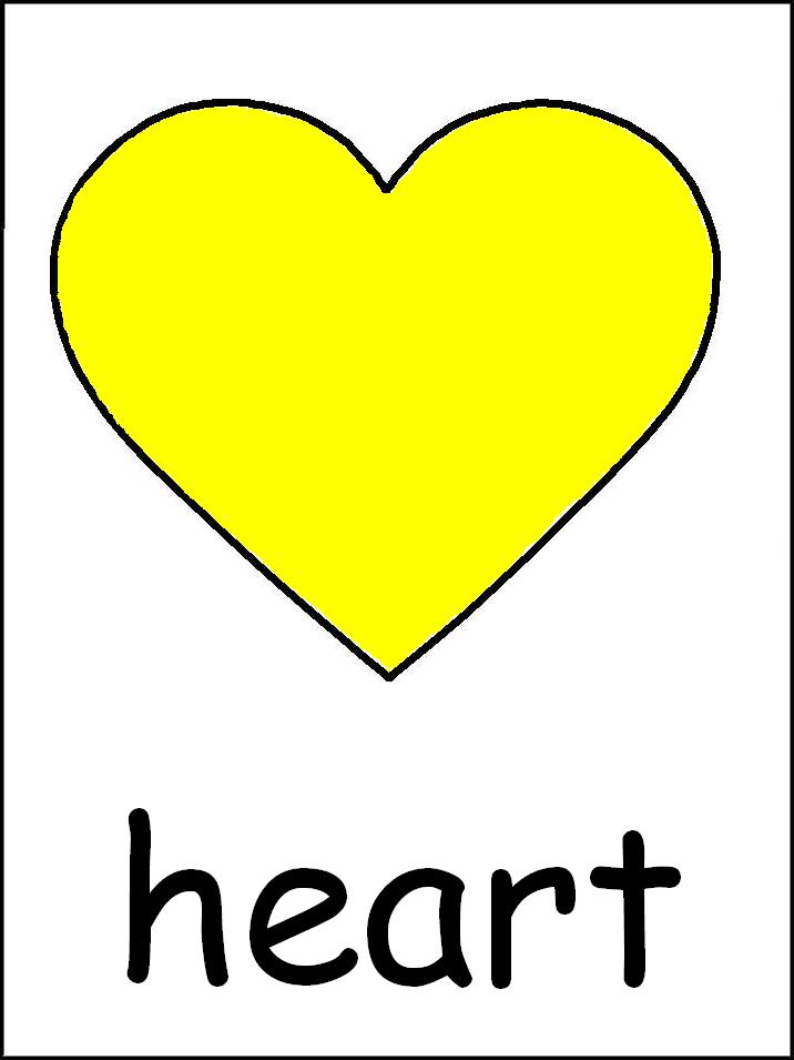 Printable Hearts Shapes