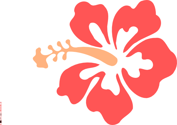 Hibiscus Flower Clip Art at Clipart library - vector clip art online 