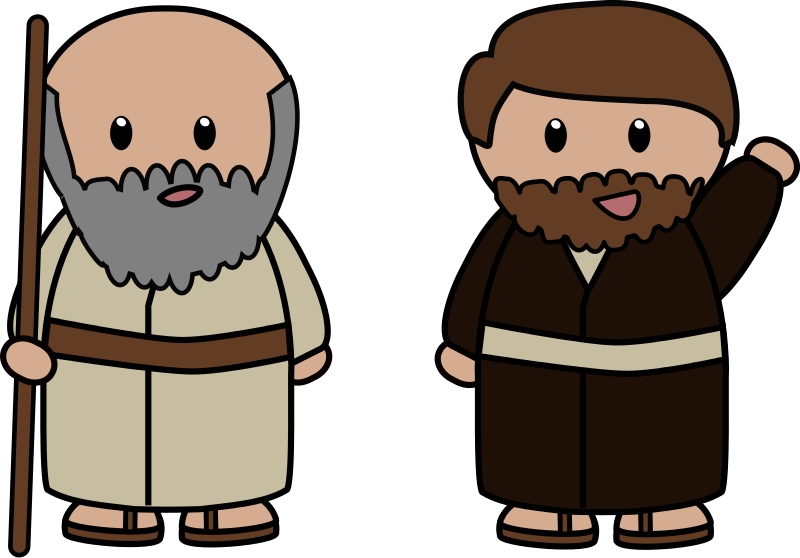 cartoon bible characters