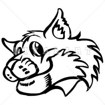 Wildcat Paw Logo - Clipart library