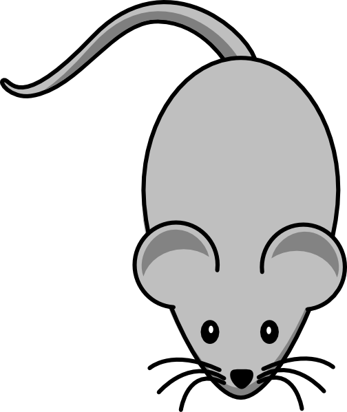 Light Grey Mouse clip art - vector clip art online, royalty free 